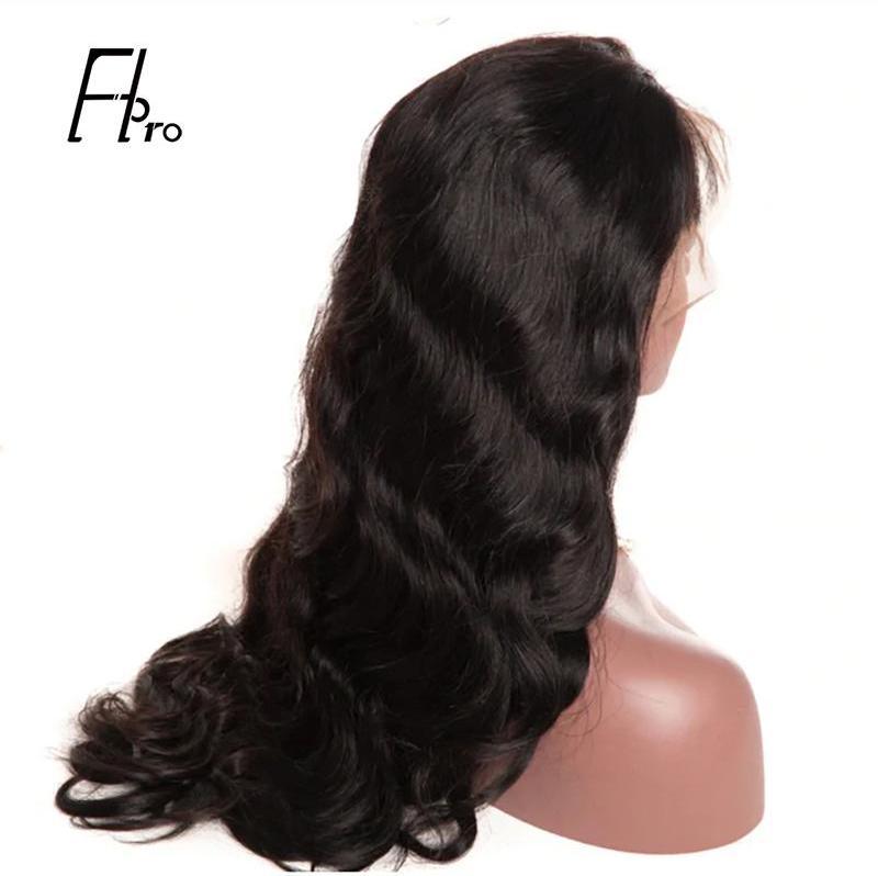 Wholesale 13x6 Lace Front Wig Free Part Hair Body Wave Natural Color